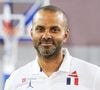 Tony Parker a deux fils

Tony PARKER, entraîneur principal de l'équipe de France des moins de 17 ans, lors de la conférence de presse à l'INSEP à Vincennes, en France. Photo : Emilian Baldow/Icon Sport/ABACAPRESS.COM