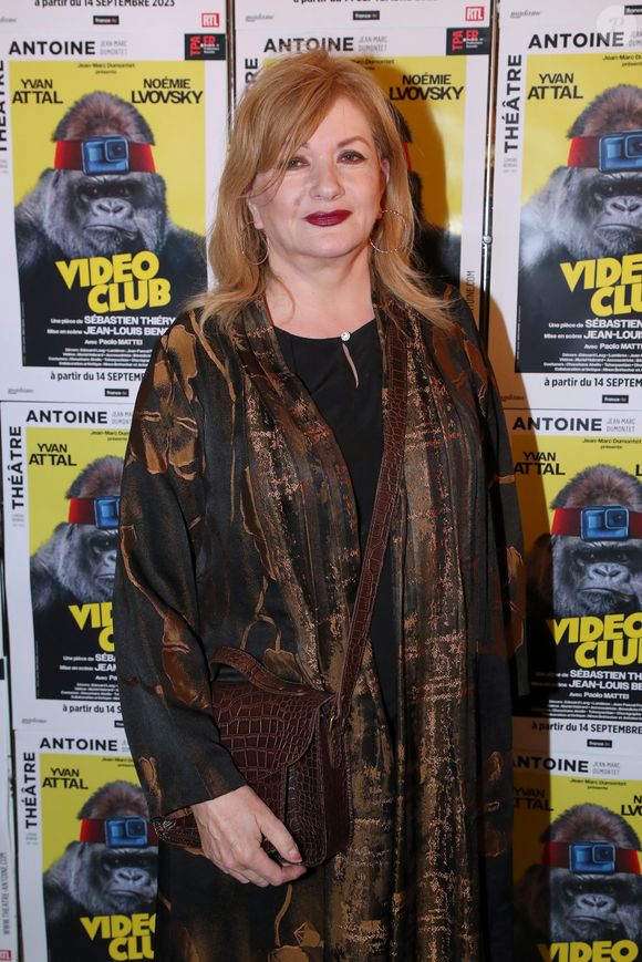 Exclusif - Catherine Jacob - Générale de la Pièce « Vidéo Club » au Théâtre Antoine à Paris. Le 27 Septembre 2023. 
© Bertrand Rindoff / Bestimage