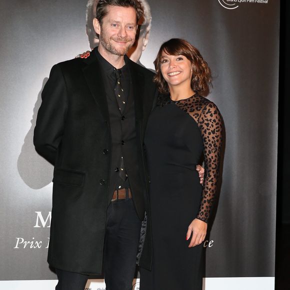 Jamie Hewlett et sa femme Emma De Caunes - Photocall de la cérémonie de remise du prix Lumière à Martin Scorsese lors du festival Lumière 2015 (Grand Lyon Film Festival) à Lyon. Le 16 octobre 2015