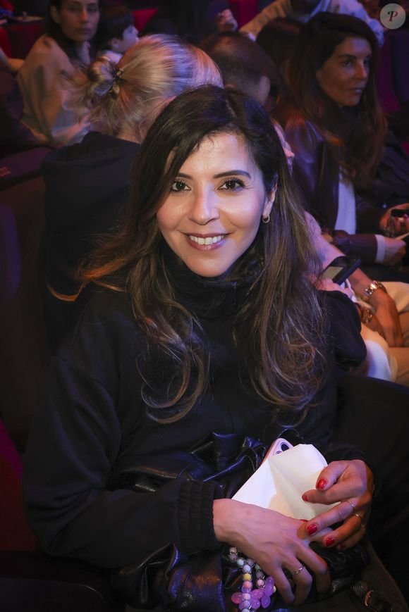 Exclusif - Najoua Belyzel - Célébrités lors du concert "50 Ans d'Amour" de Chantal Goya au palais des Congès à Paris, France, le 29 mars 2026. Deux représentations à guichet fermé. © Jack Tribeca/Bestimage