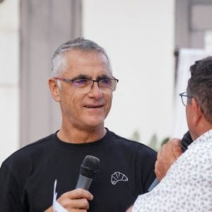 Laurent Jalabert - Les célébrités lors de “L'Etape du Coeur” de l’association Mécénat Chirurgie Cardiaque en collaboration avec le Tour de France entre le circuit de Nevers Magny-Cours et Chalon-sur-Saône le 15 juillet 2026. © Anne-Sophie Guebey/Bestimage