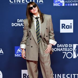 Monica Bellucci - Les célébrités à la cérémonie David di Donatello Awards à Rome, le 7 mai 2025. Zuma Press / Bestimage