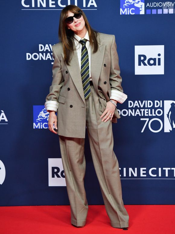 Monica Bellucci - Les célébrités à la cérémonie David di Donatello Awards à Rome, le 7 mai 2025. Zuma Press / Bestimage