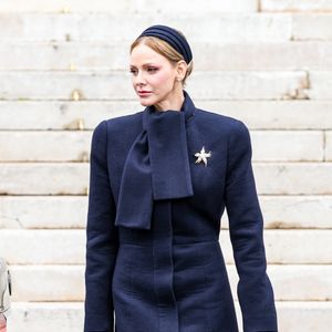 La princesse Charlène de Monaco a assisté à la messe pontificale, dans le cadre des célébrations de la Sainte-Dévote à la cathédrale de Monaco, le 27 janvier 2026. © Claudia Albuquerque/Bestimage