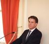 Exclusif - Manuel Valls - Dîner de La Revue des Deux Mondes, à La Maison de l’Amérique Latine, en l’honneur de M. Valls à Paris le 27 mai 2025© Jack Tribeca / Bestimage