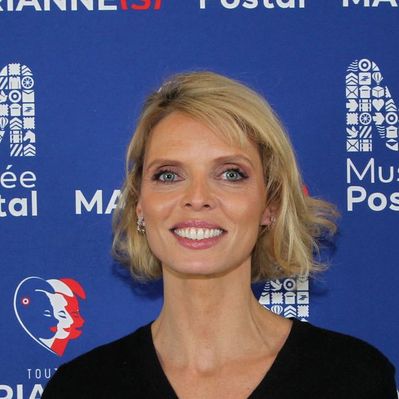 Sylvie Tellier lors du vernissage de l'exposition "Toutes Marianne" de Sylvie Castioni au musée postal à Paris le 14 avril 2026.

© Philippe Baldini / Bestimage