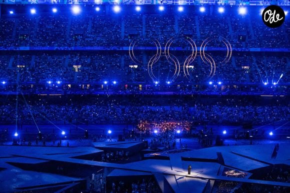 illustration lors de la cérémonie de clôture des Jeux Olympiques de Paris 2024 au stade de France à Saint-Denis, le 11 août 2024. 
© Baptiste Autissier / Panoramic / Bestimage