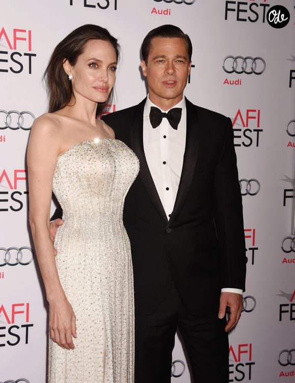 Angelina Jolie et mari Brad Pitt - Première de "By the Sea" à Los Angeles le 5 novembre 2015 dans le cadre de l'Audi Opening Night Gala.