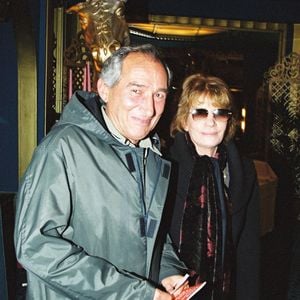 Alain Corneau et Nadine Trintignant . Photo par Max Colin/ABACAPRESS.COM