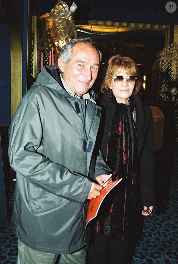 Alain Corneau et Nadine Trintignant . Photo par Max Colin/ABACAPRESS.COM