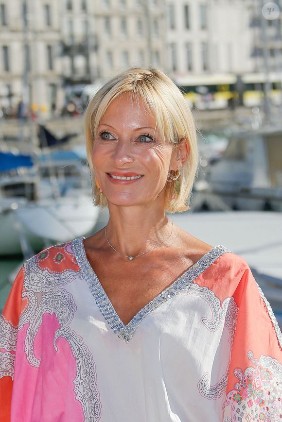 Rebecca Hampton lors de la 20e édition du Festival de fiction TV, le 15 septembre 2018 à La Rochelle, France .Photo by Thibaud MORITZ/ ABACAPRESS.COM