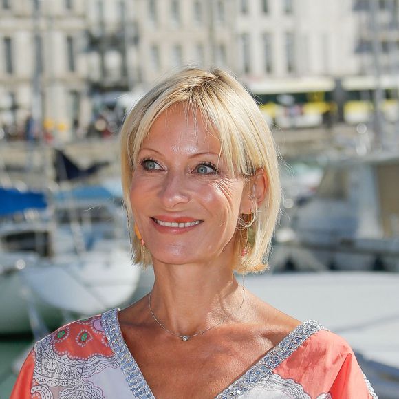 Rebecca Hampton lors de la 20e édition du Festival de fiction TV, le 15 septembre 2018 à La Rochelle, France .Photo by Thibaud MORITZ/ ABACAPRESS.COM