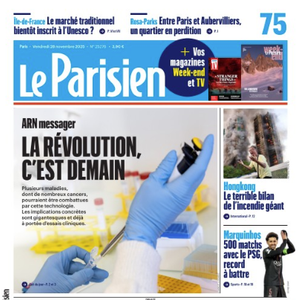 "Le Parisien" du 28 novembre 2025.