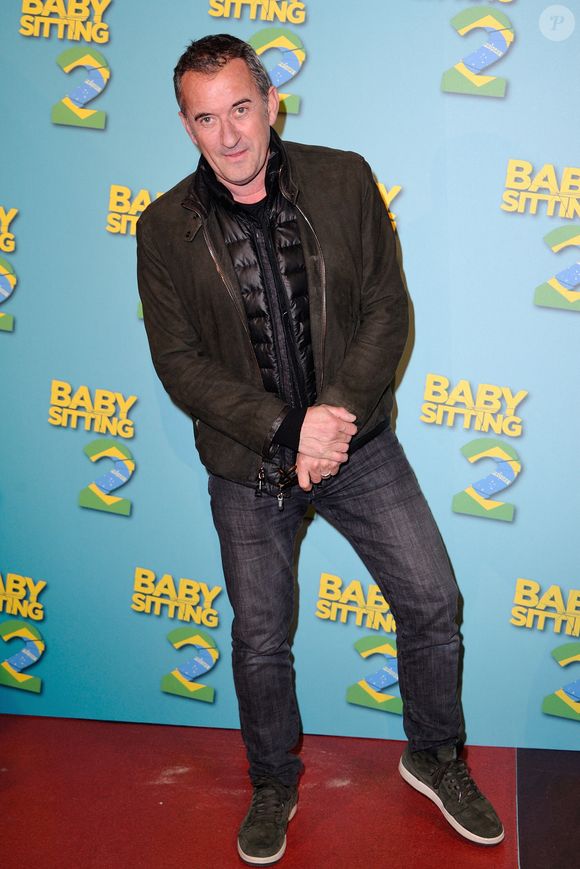 Christophe Dechavanne assiste à l'avant-première du film 'Babysitting 2' au Gaumont Opera a Paris, France le 23 Novembre 2015. Photo by Aurore Marechal/ABACAPRESS;COM