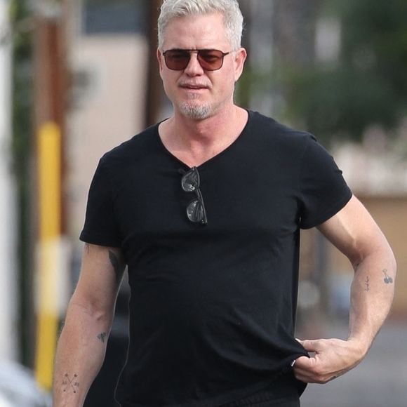 Exclusif - Eric Dane va déjeuner au restaurant Fred Segal à Los Angeles. 

Photo : Backgrid USA / Bestimage
