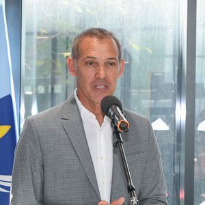 Exclusif - Paul Belmondo inaugure le studio Jean-Paul Belmondo sur le campus Georges Méliès de l'université Côte d'Azur à Cannes, le 20 mai 2025. David Lisnard, maire de Cannes, Jeanick Brisswalter, président d'Université Côte d'Azur étaient présents à cet événement, organisé en marge du 78ème Festival International du Film de Cannes.