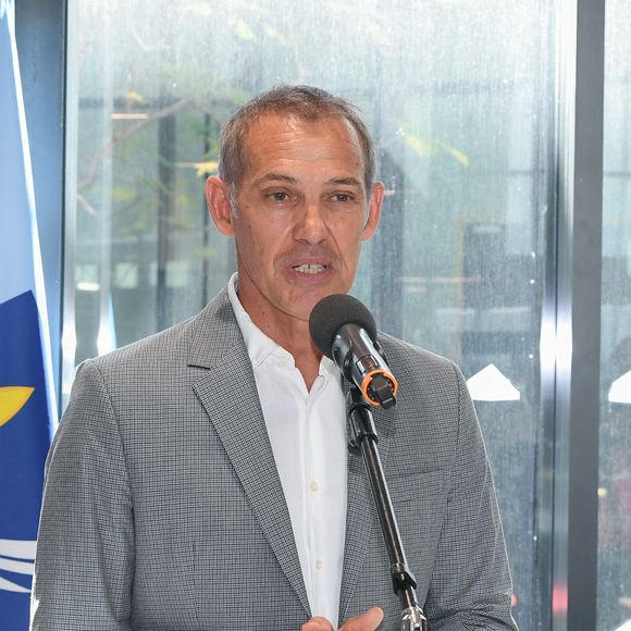 Exclusif - Paul Belmondo inaugure le studio Jean-Paul Belmondo sur le campus Georges Méliès de l'université Côte d'Azur à Cannes, le 20 mai 2025. David Lisnard, maire de Cannes, Jeanick Brisswalter, président d'Université Côte d'Azur étaient présents à cet événement, organisé en marge du 78ème Festival International du Film de Cannes.