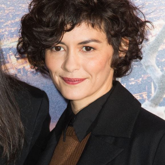 Audrey Tautou arrivant à la première du film "Santa & Cie" au Pathé Beaugrenelle, le 03 décembre 2017, Paris, France.