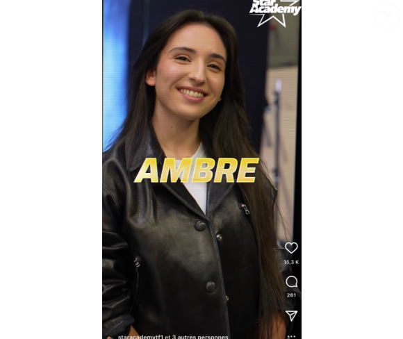 Ambre, candidate de la Star Academy 2025