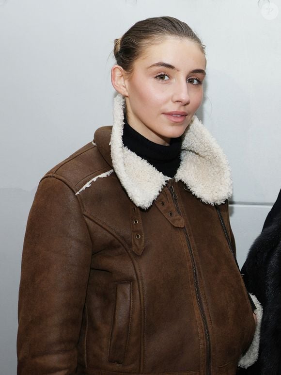 Vittoria de Savoie (Fille de La princesse C. Courau de Savoie) - Vernissage de l'exposition "Liaisons dangereuses & Métamorphoses" du créateur Elie Top à l'occasion de ses 10 ans de création chez Christie's à Paris le 27 janvier 2025. © Denis Guignebourg/BestImage