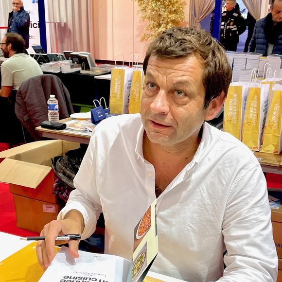 Laurent Mariotte - Les célébrités en dédicace à la 43ème Foire du Livre de Brive (7 - 9 novembre 2025), le 7 novembre 2025. © Fabien Faure / Bestimage