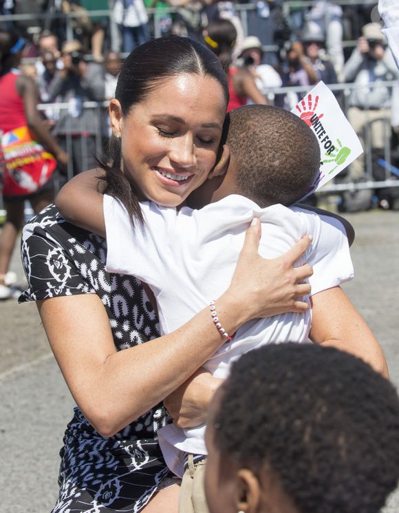 Le prince Harry et Meghan Markle visitent le township de Nyanga, Afrique du Sud le 23 septembre 2019. 

EXPRESS SYNDICATION / BESTIMAGE