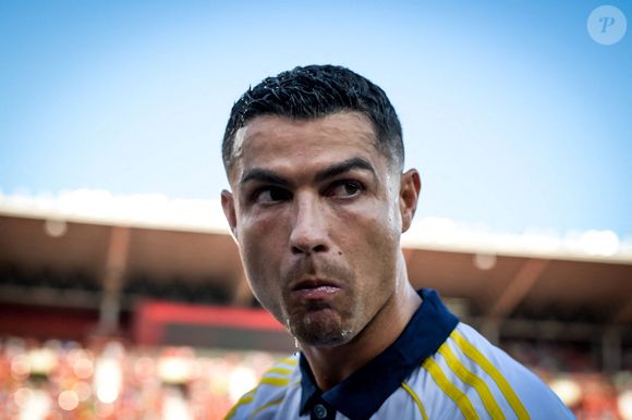 Cristiano Ronaldo d'Al Nassr pendant le match entre UD Almeria et Al Nassr en match amical le 10 août 2025 au stade Power Horse à Almeria, Espagne. Photo by Samuel Carreno Almeria Andalucia Andalucia Spain © Imago / PsnewZ / Bestimage