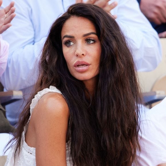 Jade Foret (Lagardère) en tribunes lors des Internationaux de France de tennis de Roland Garros 2023 à Paris, France, le 30 mai 2023. © Jacovides-Moreau/Bestmage