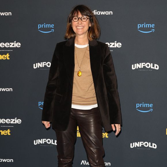 Alexia Laroche-Joubert - Avant-première de la série documentaire de Squeezie "Merci Internet" au Grand Rex à Paris le 15 janvier 2024. Filmé par son meilleur ami T. Bonnet, le célèbre youtubeur aux plus de 18 millions d'abonnés revient sur son ascension dans un documentaire attendu à partir du 19 janvier sur Prime Vidéo. © Coadic Guirec/Bestimage