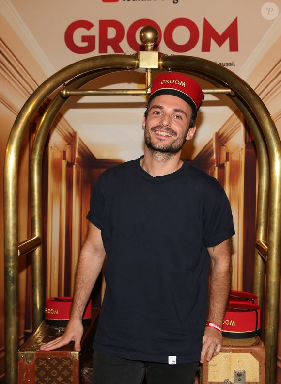 Jérôme Niel de la série "Groom" - Avant-première des séries YouTube Originals: "Les Emmerdeurs" et "Groom"' au Grand Rex à Paris, France, le 18 septembre 2018. © Denis Guignebourg/Bestimage