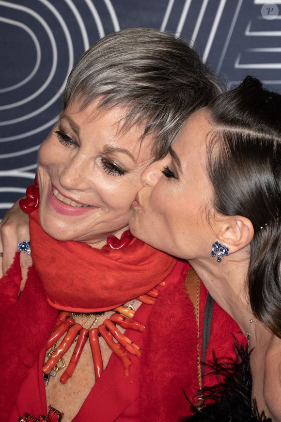 Isabelle Morini-Bosc et Capucine Anav arrivent à la 47e édition de la cérémonie des César du cinéma à l'Olympia à Paris, France, le 25 mars 2022. Photo par David Niviere/ABACAPRESS.COM