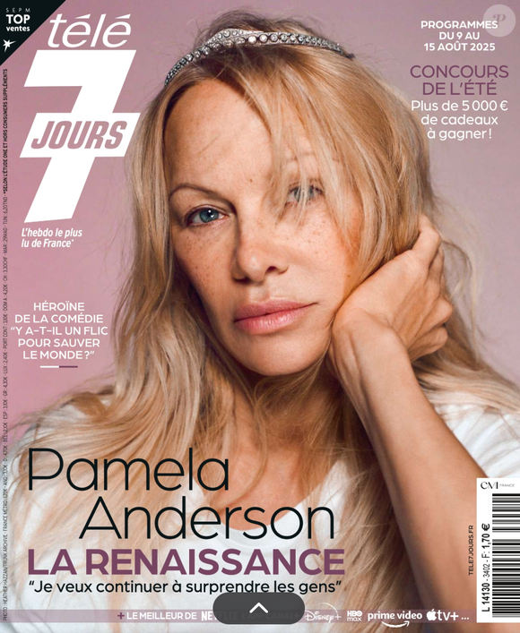 Couverture du magazine Télé 7 Jours paru le lundi 4 août 2025.
Crédit : Télé 7 Jours