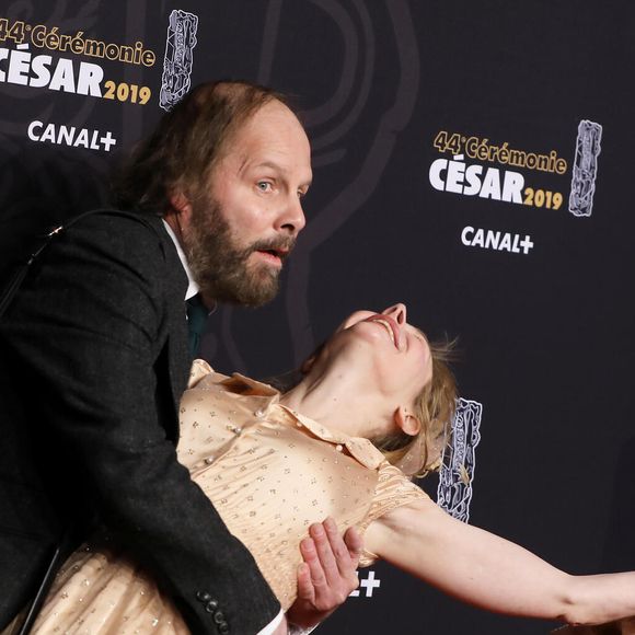 Julie Depardieu et son compagnon Philippe Katerine - Photocall de la 44ème cérémonie des César à la salle Pleyel à Paris. Le 22 février 2019
© Borde-Jacovides / Bestimage