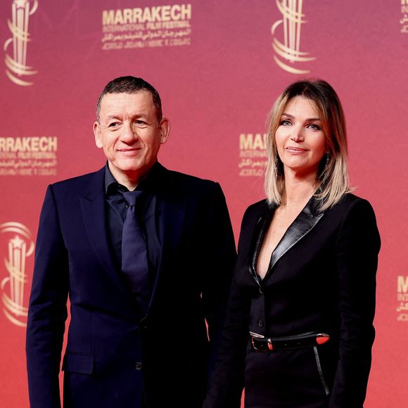 Dany Boon et sa compagne Clara Vello - Tapis rouge dans le cadre de la 22ème édition du Festival International du Film de Marrakech le 2 décembre 2025. © Dominique Jacovides/Bestimage