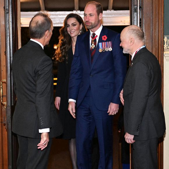 Le prince William, prince de Galles, Catherine Kate Middleton, princesse de Galles - La famille royale du Royaume Uni assiste au Festival du souvenir  (Festival of Remembrance) au Royal Albert Hall, Londres le 9 novembre 2024.

© Chris Ratcliffe / Pool / Julien Burton via Bestimage