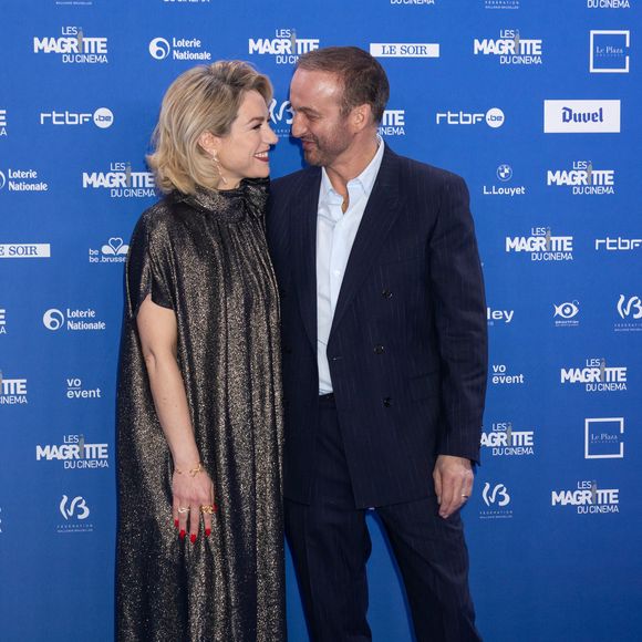 Emilie Dequenne (Society Room, Louboutin et bijoux Ole Lynggaard)  & Michel Ferracci (Fursac) -12e Cérémonie des Magritte du Cinéma belge.
Belgique, Bruxelles, le 4 mars 2023. 
© Alain Rolland / Imagebuzz / Bestimage