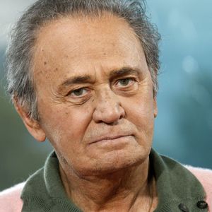 Roger Hanin pose à Paris, France, en octobre 2008. Photo Vim/Abaca