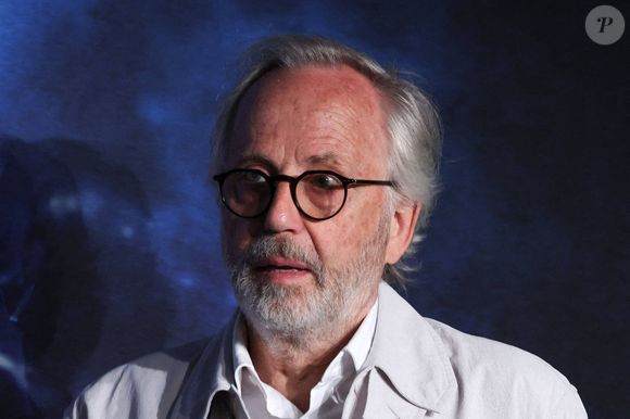 Fabrice Luchini, lors de la conférence de presse 'Marcello Mio' pendant le 77ème Festival International du Film de Cannes, au Palais des Festivals, à Cannes, France, le 22 mai 2024. Photo by Syspeo/Pool/ABACAPRESS.COM