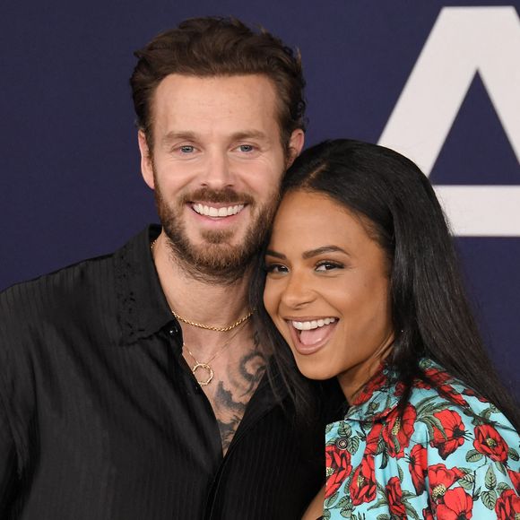 Matt Pokora et Christina Milian à la première d'Ambulance à Los Angeles qui s'est tenue à l'Academy Museum of Motion Pictures à Los Angeles, CA, le lundi 4 avril 2022. Photo par Sthanlee B. Mirador/SPUS/ABACAPRESS.COM