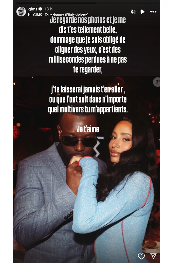 Le chanteur n'est plus en couple avec Demdem
Gims réagit à l'annonce de sa rupture avec Demdem, le 16 juin 2025, sur Instagram