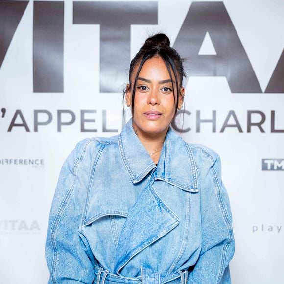 Alors qu'elle s'apprête à sortir son dernier album Minuit une, Amel Bent débarque aussi au Festival de Cannes avec son premier film au cinéma baptisé Ma Frère.

Exclusif - Amel Bent à la projection privée en avant-première du documentaire sur Vitaa (Charlotte Gonin) "Je m'appelle Charlotte" dans les locaux de TF1 à Boulogne Billancourt © Pierre Perusseau / Bestimage