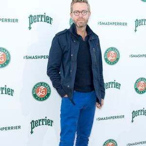 Alexandre Delpérier - Evénement "Smash Perrier" du deuxième étage de la Tour Eiffel au Champ-de-Mars à Paris le 8 juin 2017. © Pierre Perusseau/Bestimage