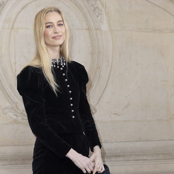 Beatrice Borromeo Casiraghi au photocall du défilé Christian Dior "Collection Haute Couture Printemps/Eté 2025" au Musée Rodin, lors de la Fashion Week de Paris (PFW), le 27 janvier 2025. © Olivier Borde/Bestimage