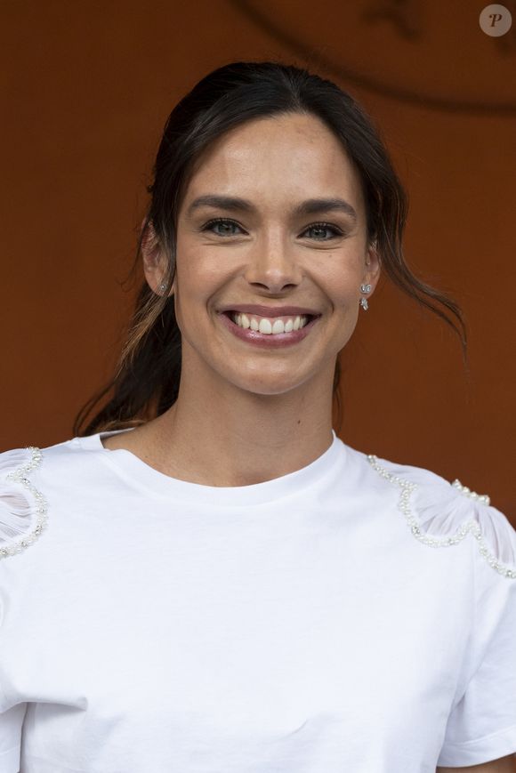 Marine Lorphelin (Miss France 2013) au Village lors des Internationaux de France de Tennis de Roland Garros 2025 le 3 juin 2025 à Paris.  Moreau / Jacovides / Bestimage