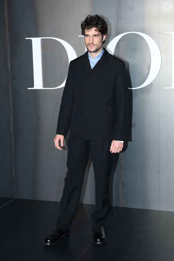Louis Garrel  au photocall du défilé Dior Homme à l'École-Militaire lors de la semaine de la mode masculine automne/hiver 2025-2026 à Paris, France, le 24 janvier 2025. © Bertrand Rindoff/Bestimage