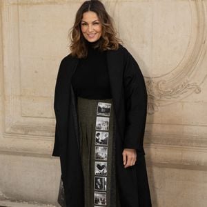Nadia Farès assiste au défilé Christian Dior lors de la Semaine de la Mode Paris Haute Couture Printemps-Eté 2025 le 27 janvier 2025 à Paris, France. Photo by Laurent Zabulon/ABACAPRESS.COM