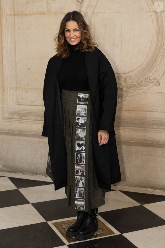 Nadia Farès assiste au défilé Christian Dior lors de la Semaine de la Mode Paris Haute Couture Printemps-Eté 2025 le 27 janvier 2025 à Paris, France. Photo by Laurent Zabulon/ABACAPRESS.COM