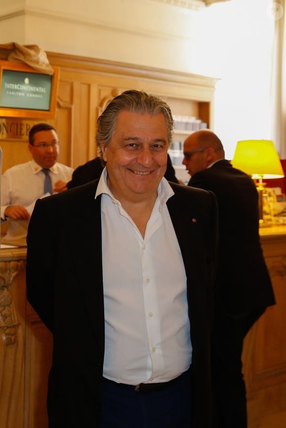 Exclusif - Christian Clavier - Personnalités à l'hôtel Intercontinental Carlton lors du 68ème festival international du film de Cannes. Le 16 mai 2015. Ces personnalités tourneront dans le 3ème volet des Visiteurs.