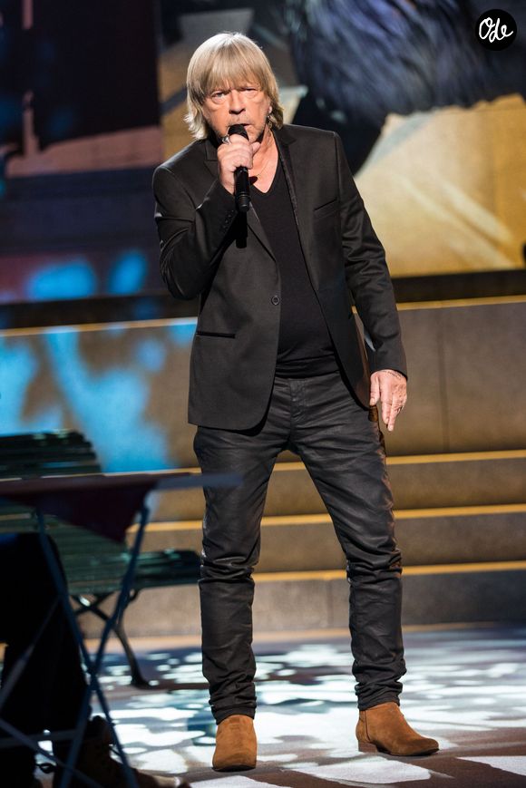 Exclusif - Le chanteur Renaud (Renaud Séchan) - Tournage de l'émission "Merci Renaud" dans les studios de la Plaine Saint-Denis le 15 novembre 2016, qui sera diffusée le samedi 17 décembre 2016 en prime time sur France 2. © Cyril Moreau / Bestimage