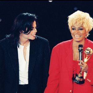 Archive - Michael Jackson et Diana Ross aux Music Awards 1996 à Monaco.
© Bestimage